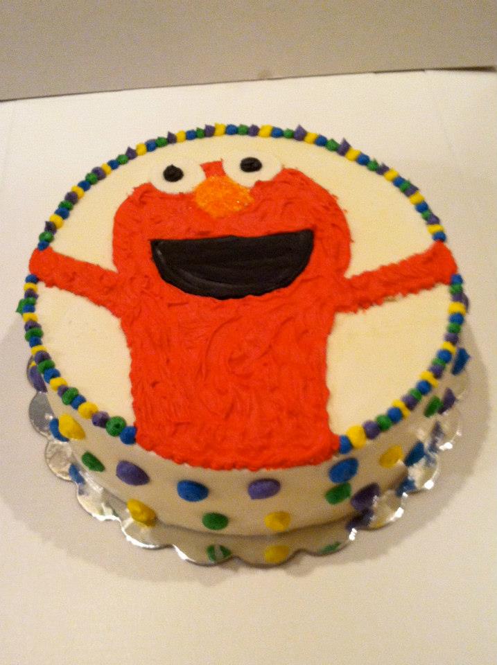 Elmo Cake